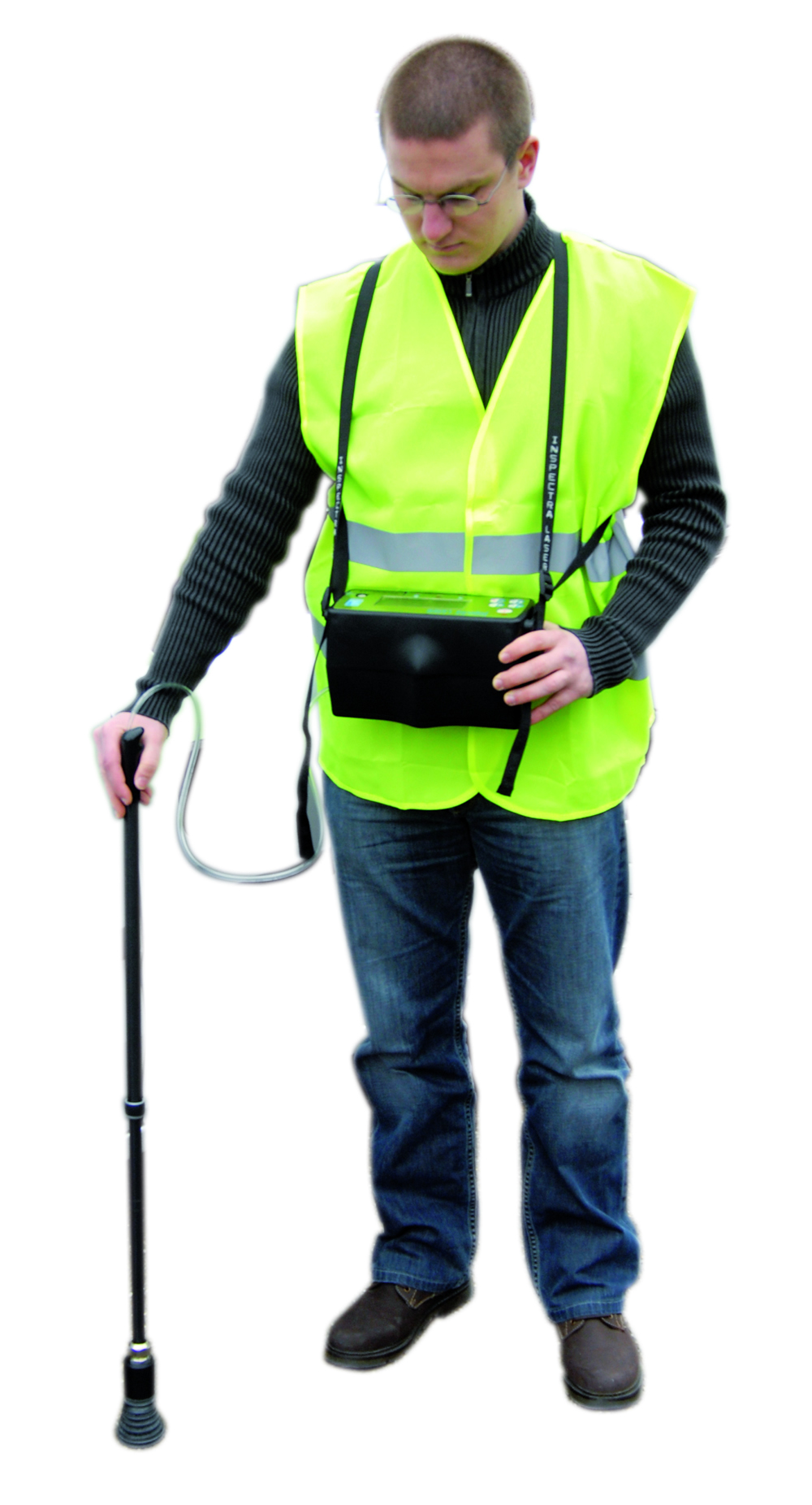Portable laser gas leak detector Portable laser gas leak detector
